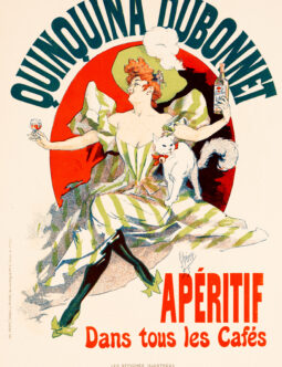 Quinquina Dubonnet Aperitif Jules Cheret 1894 for Les Affiches Illustrees