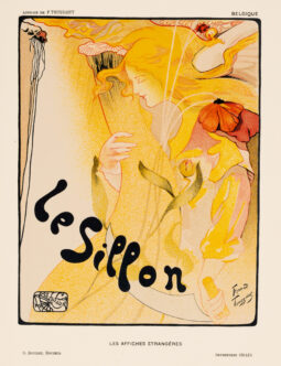 Fernand Toussaint – Le Sillon – Original 1896 Chaix lithograph – Les Affiches Étrangères