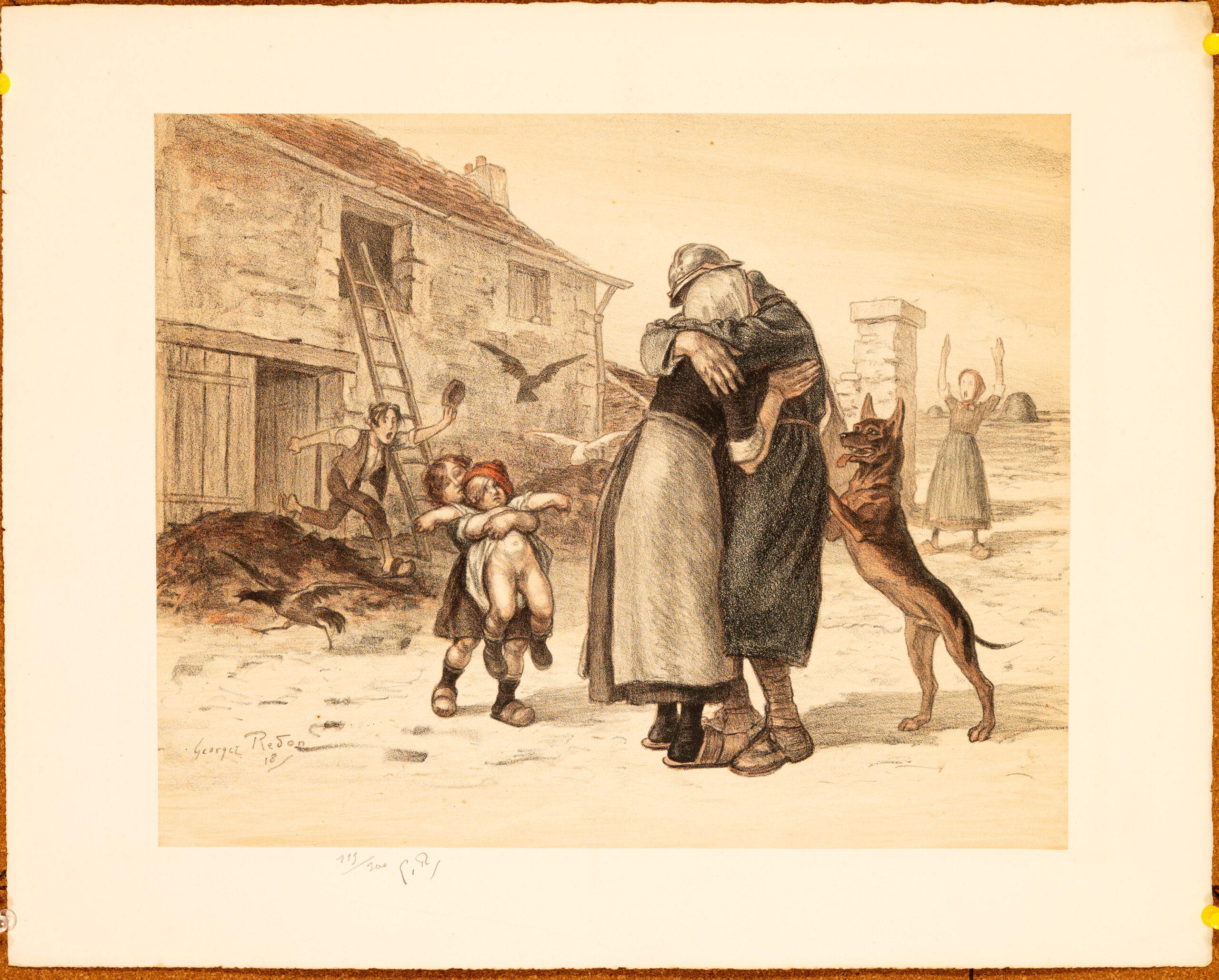 Georges Redon Lithograph