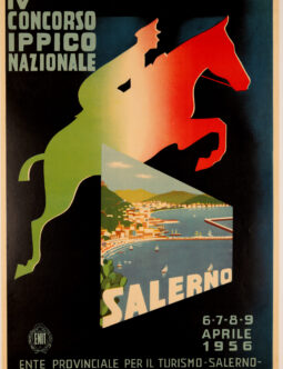 IV Concorso Ippico nazionale Salerno 1956 horse jumping competition