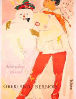 hans falk ski poster