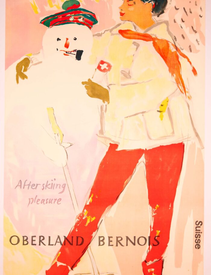 hans falk ski poster