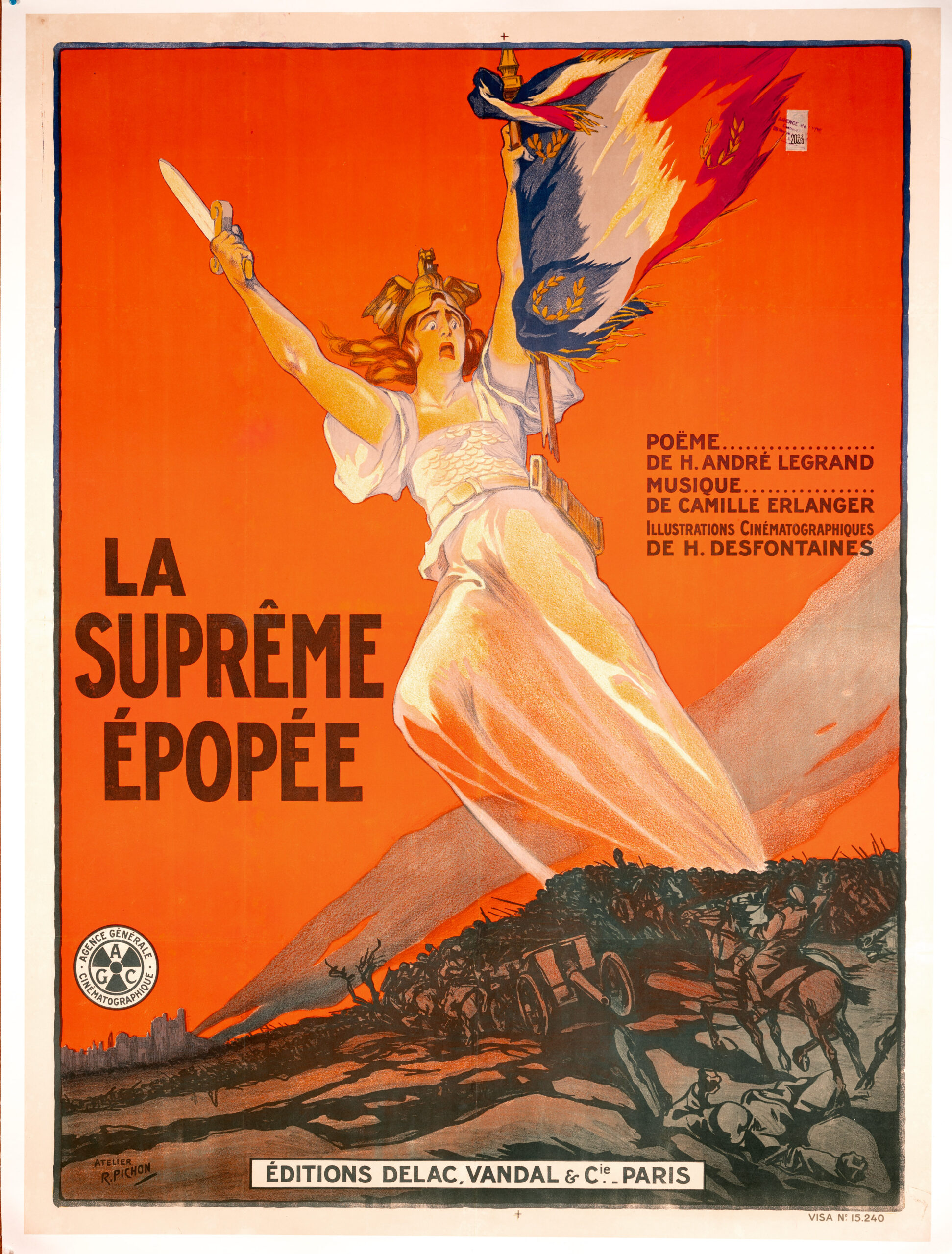 La Supreme Epopee 1919 by Rene Pichon