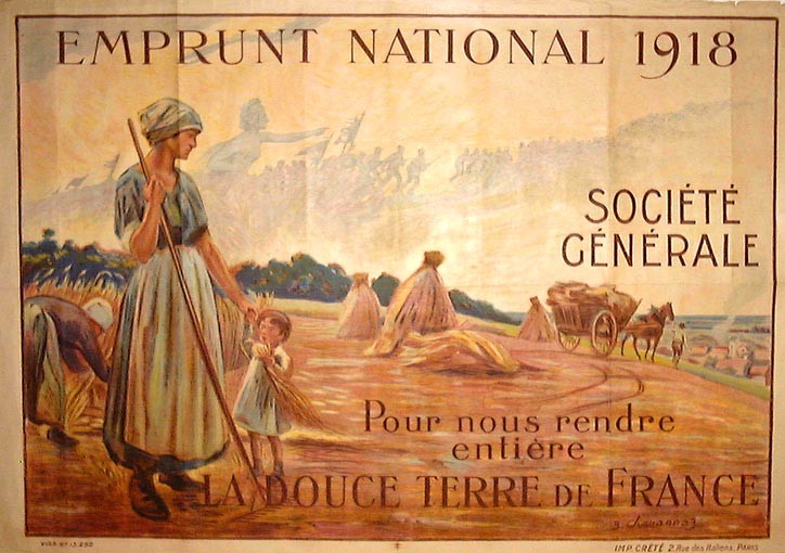 La Douce Terre de France 1918 by Chavannaz