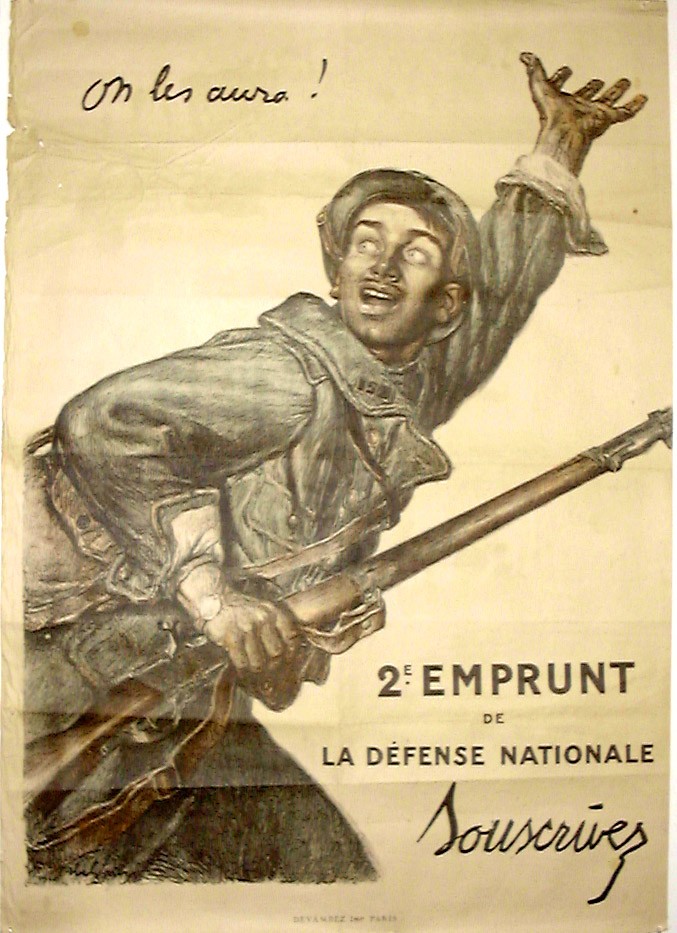 On Les Aura by Abel Faivre 1915 Emprunts