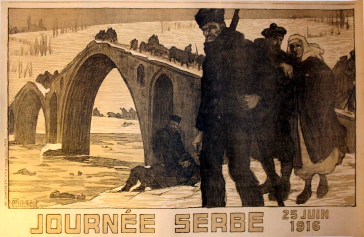 Emprunt pour Journee SErbe 1916 by Mourgue, P