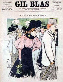Gil Blas Theofile Steinlen c1890's La fille
