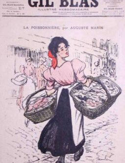Gil Blas Theofile Steinlen c1890's La poissonniere