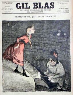 Gil Blas Theofile Steinlen c1890's Permutantes