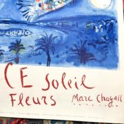 Marc Chagall Baie des Anges 1962 vintage poster original