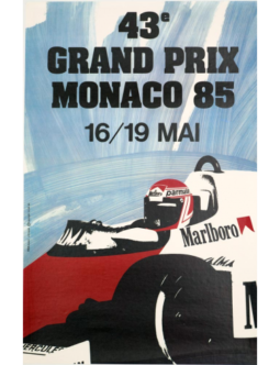 1985 Grand Prix Monaco Jacques Grognet