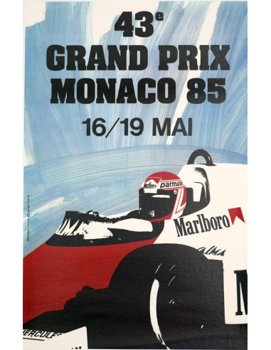 1985 Grand Prix Monaco Jacques Grognet