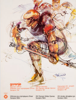 Sarajevo Olympiques by Mujezonovic 1984 Hockey Event