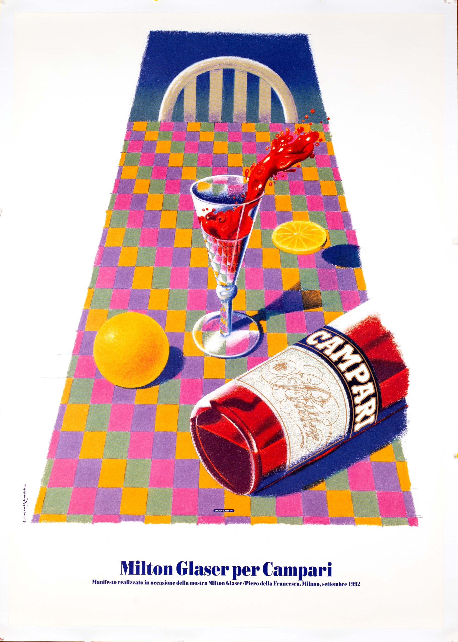 milton glaser campari