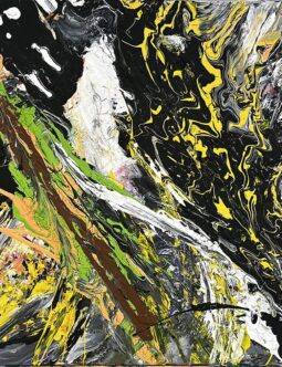 Solitude Painting by Spencer Stewart 2021 Acrylic and Ink on canvas