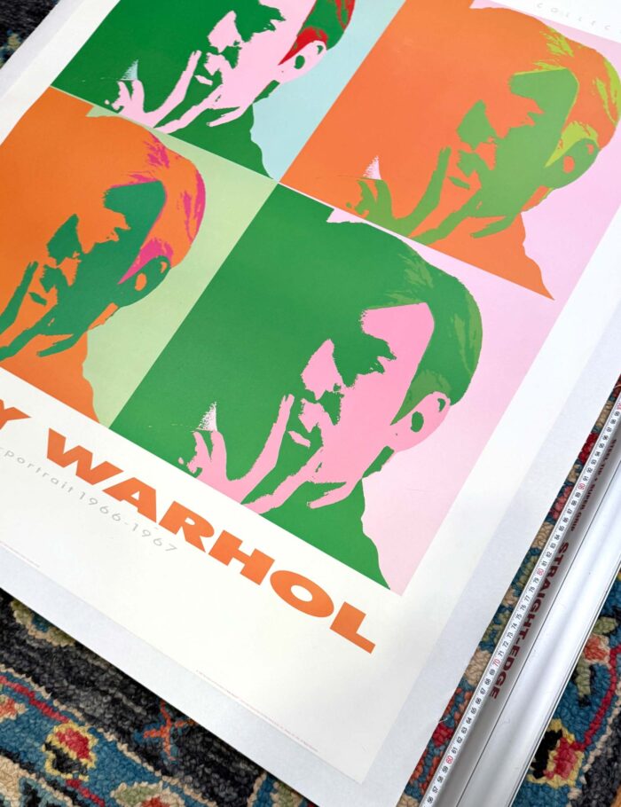 Rare Pop Art Andy Warhol SELF PORTRAIT 1989 Nouvelles Images Estate Warhol