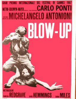 Blowup by Michelangelo Antonioni original 1970 Cinema Poster