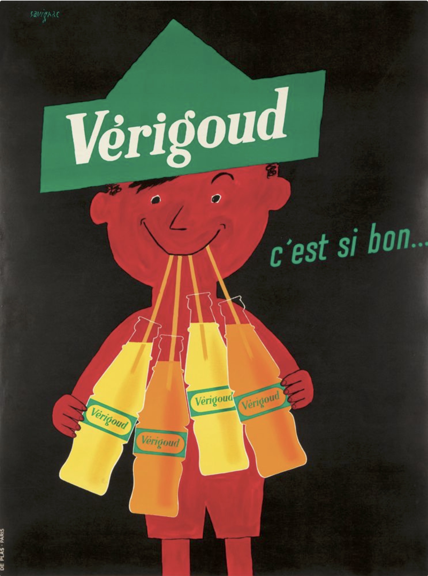 Verigoud by Raymond Savignac 1955 original French poster