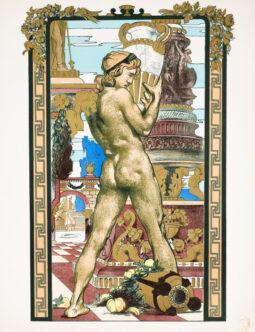 Desvallieres – Porteur d’Amphore – L’Estampe Moderne (1898) Original Lithograph