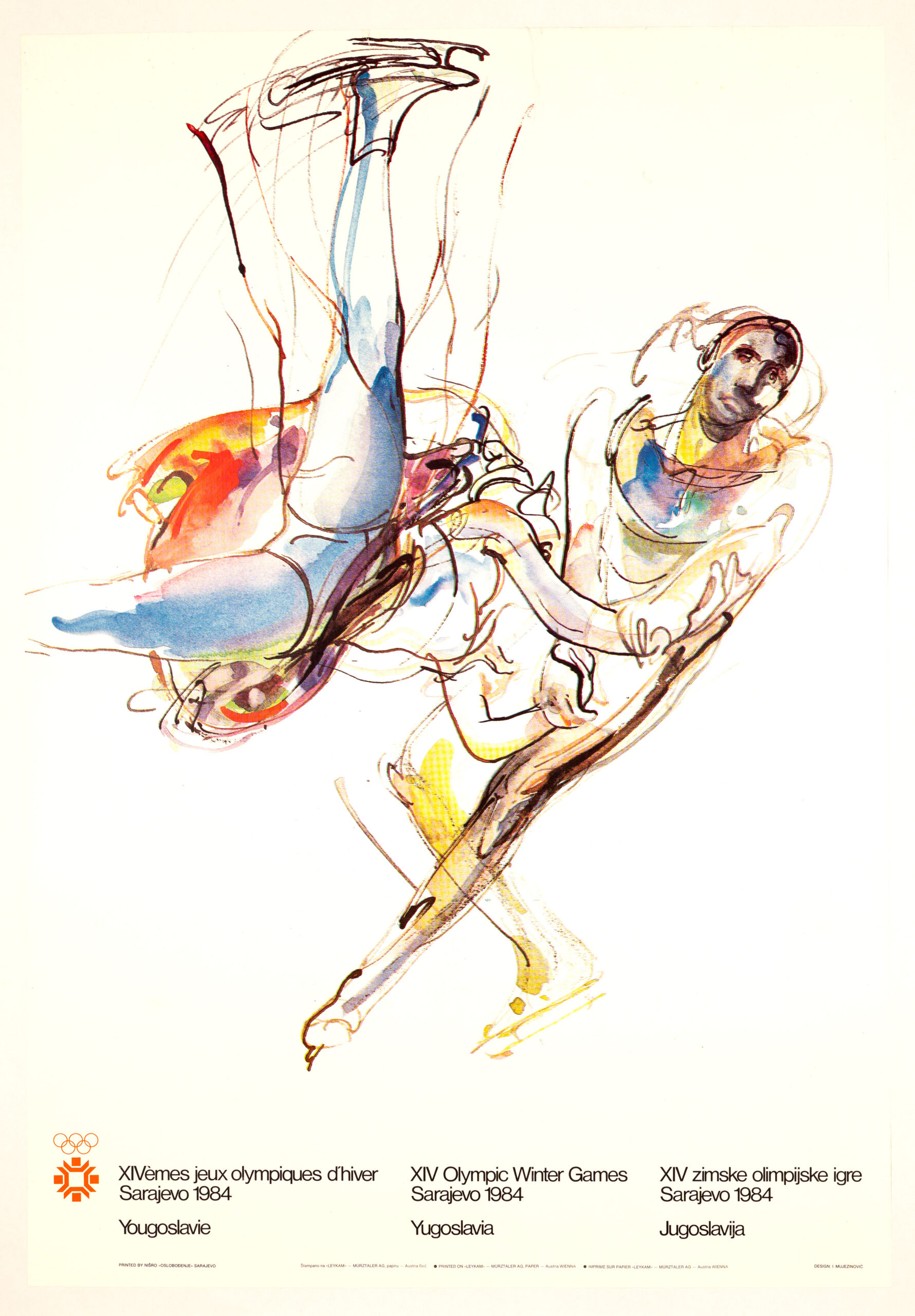 Sarajevo Olympics by Mujezonovic 1984 Figure Skating