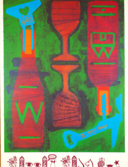 WILLI’S WINE BAR 1992 – ARTHUR CEFAI – Original First Edition Poster