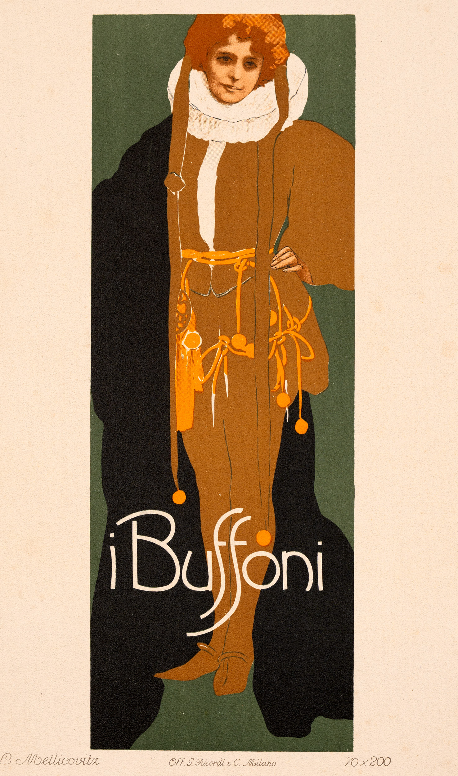 Buffoni — LEOPOLDO METLICOVITZ — RICORDI PORTFOLIO — c.1910