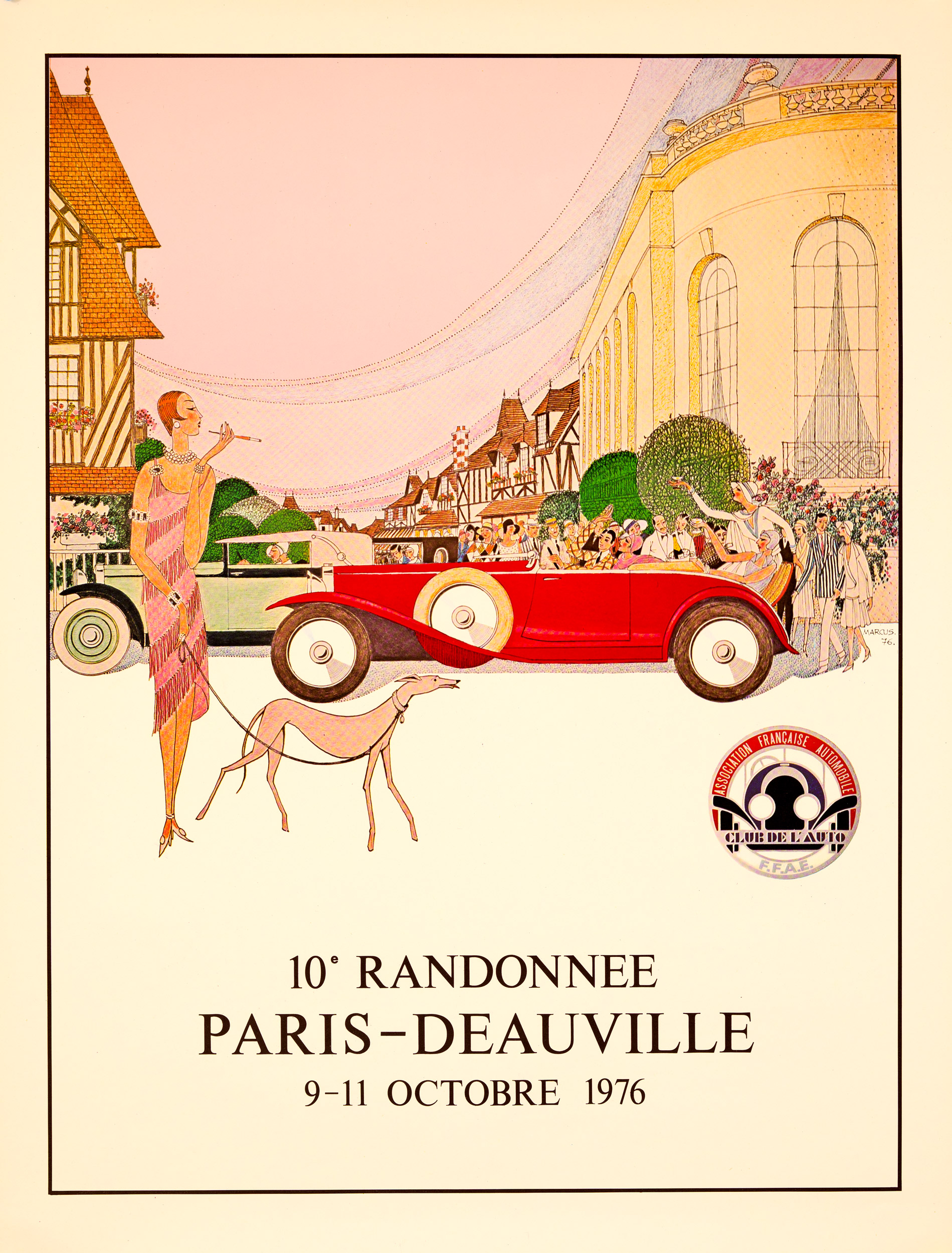 10e RANDONNEE PARIS–DEAUVILLE — MARCUS — 1976