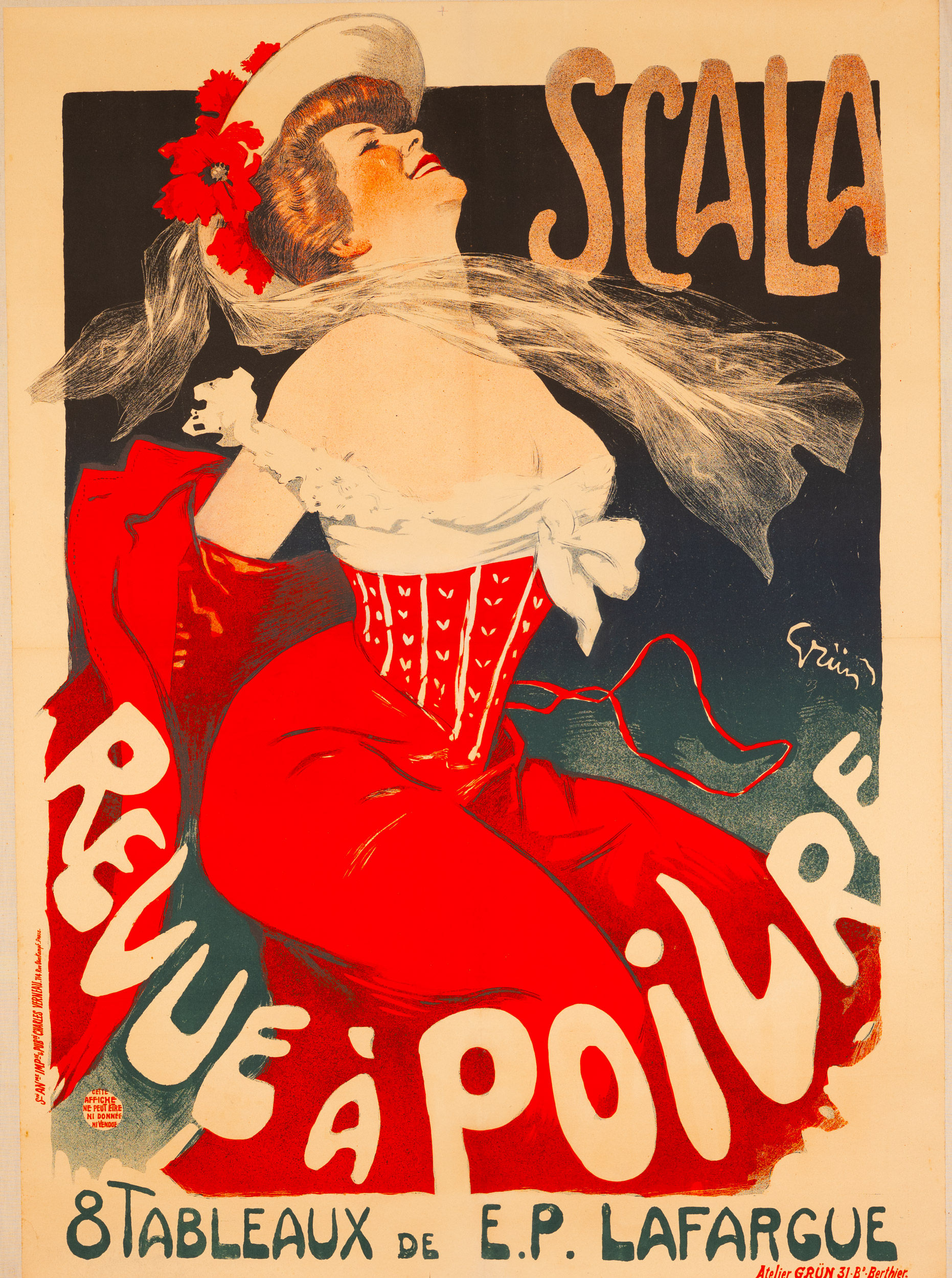 SCALA — REVUE A POIVRE — JULES-ALEXANDRE GRUN — 1904