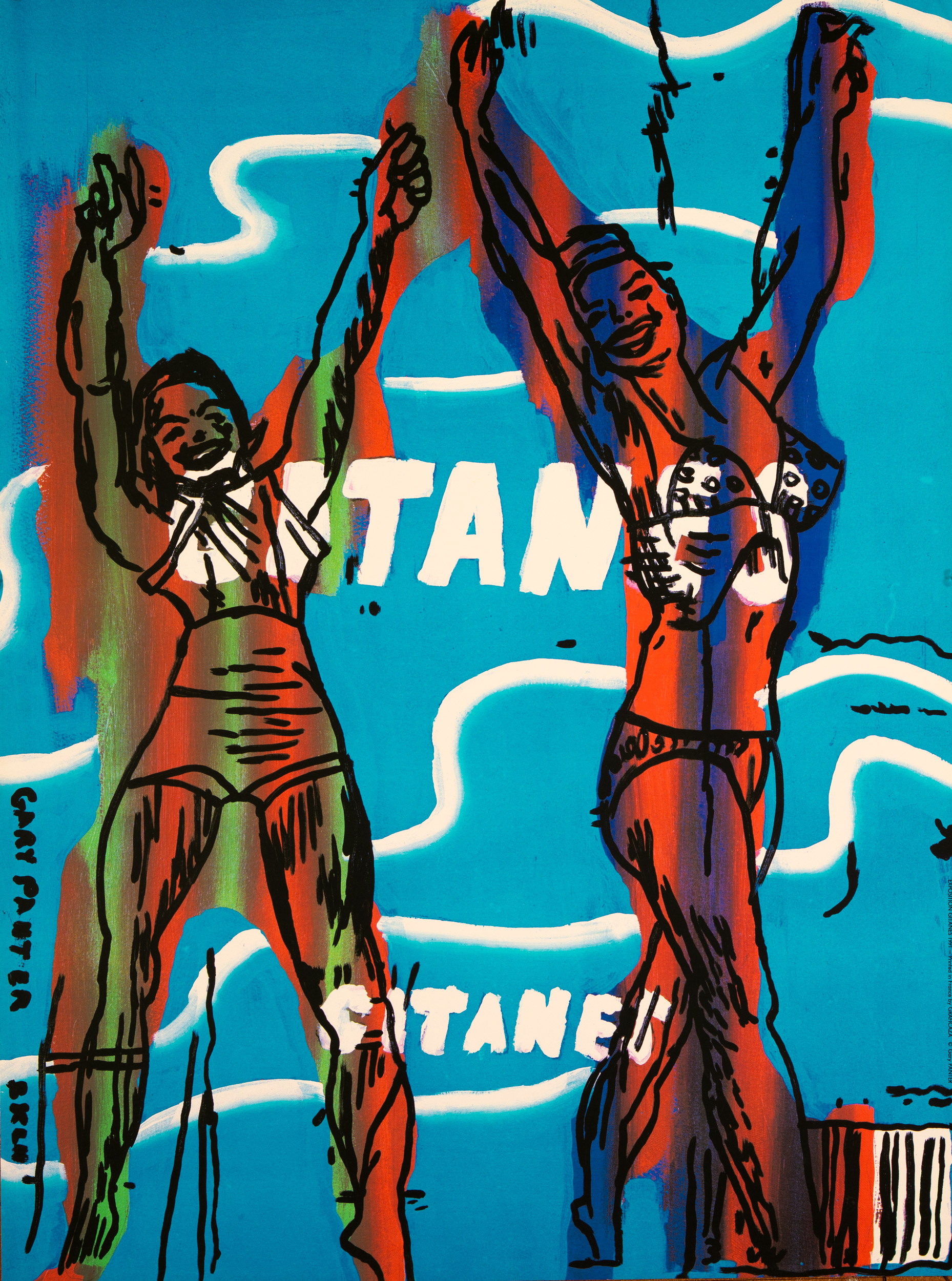 Gary Panter, Gitanes - Hommage a Max Ponty, 1991